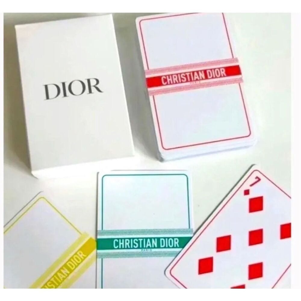 Christian Dior Rivera Playing Cards Brand New Sealed Set Collectible Limited Edi